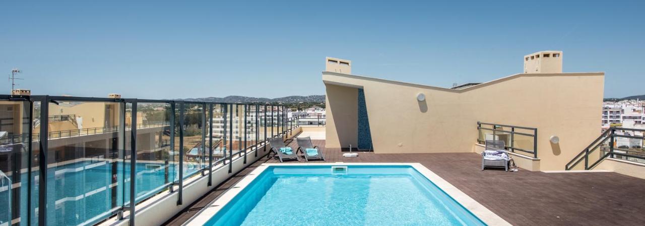 Sunset Home Olhao- Modern 3 Bed Luxury Apartment With Rooftop Pool المظهر الخارجي الصورة